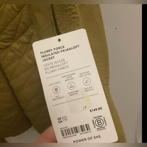 Athleta Flurry Force Insulated Primaloft Jacket - Picture 5 of 6